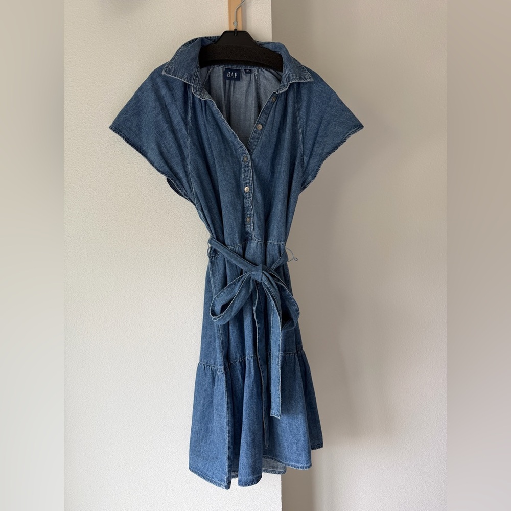 Gap denim dress XS